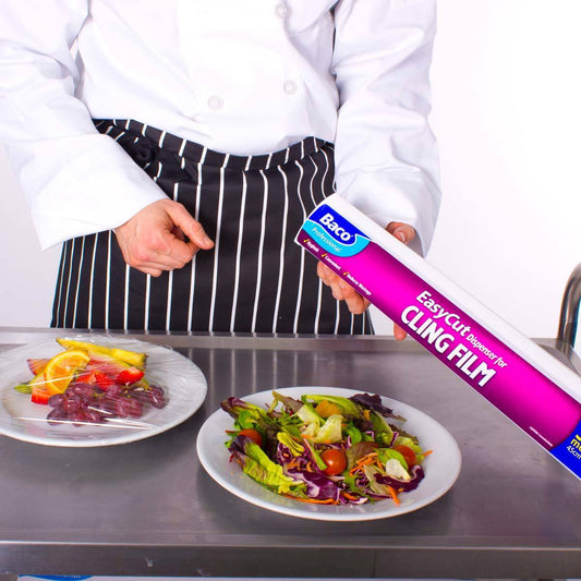 Bacofoil 450Mm X 350M Easycut Clingfilm & Dispenser - Nonynana