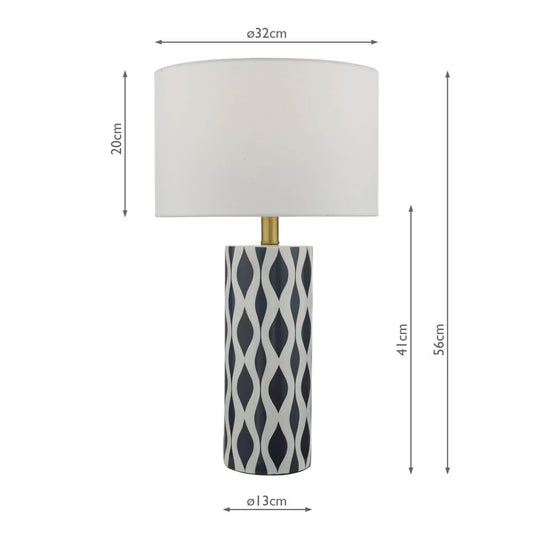 Weylin Ceramic Table Lamp