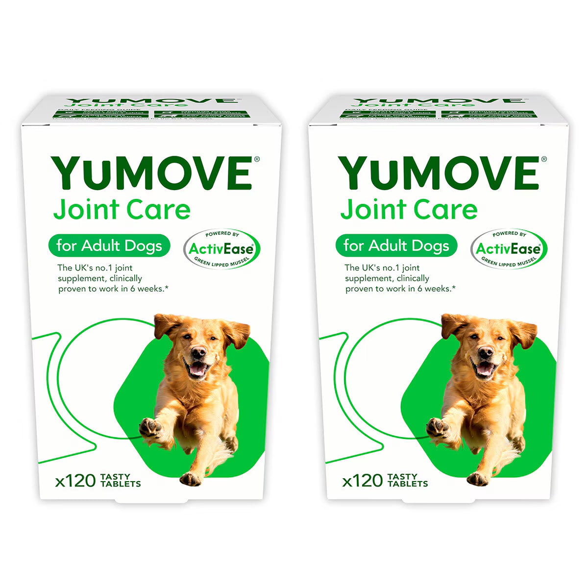 Yumove Joint Care for Adult Dogs, 2 X 120 Tabs - Nonynana