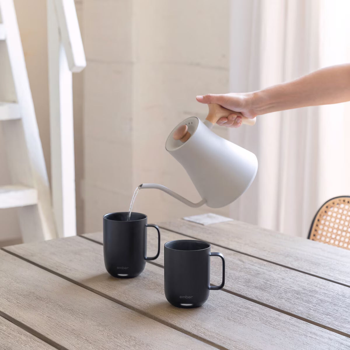 Ember Mug² 14Oz Temperature Control Ceramic Mug, Black - Nonynana