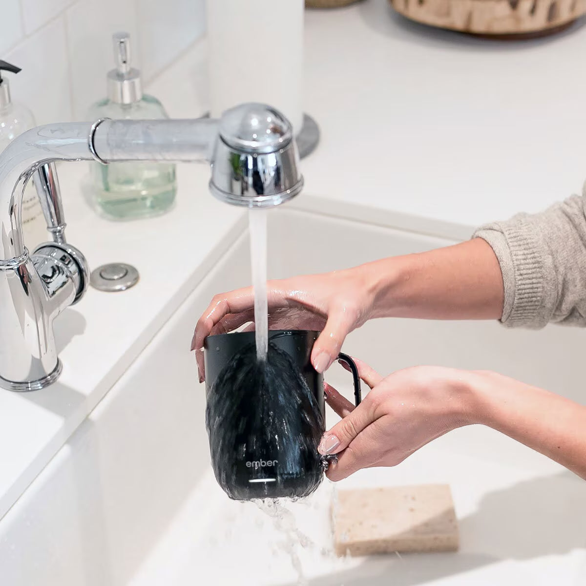 Ember Mug² 14Oz Temperature Control Ceramic Mug, Black - Nonynana