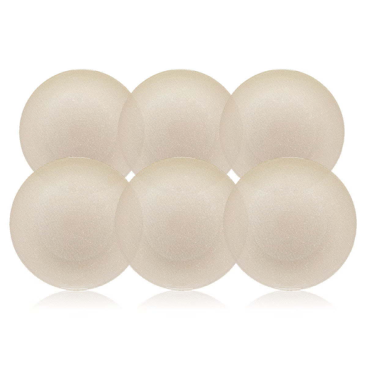 Luigi Bormioli Glass Glitter Charger Plate 6 Pack Assortment - Nonynana