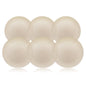 Luigi Bormioli Glass Glitter Charger Plate 6 Pack Assortment - Nonynana