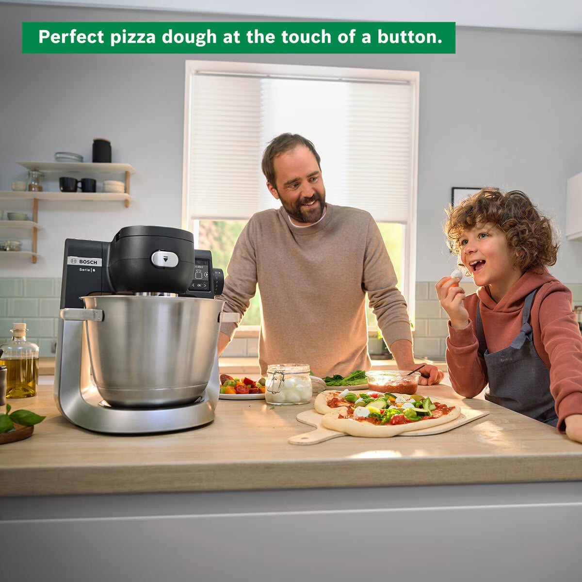 Bosch Series 6 Intelligent Sensing Integrated Scale Stand Mixer, MUMS6ZM00G - Nonynana