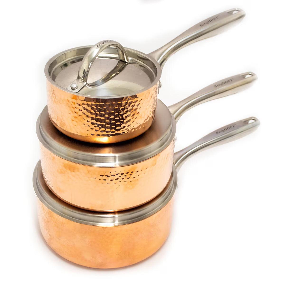 Berghoff Vintage Copper Cookware Set, 10 Piece - Nonynana