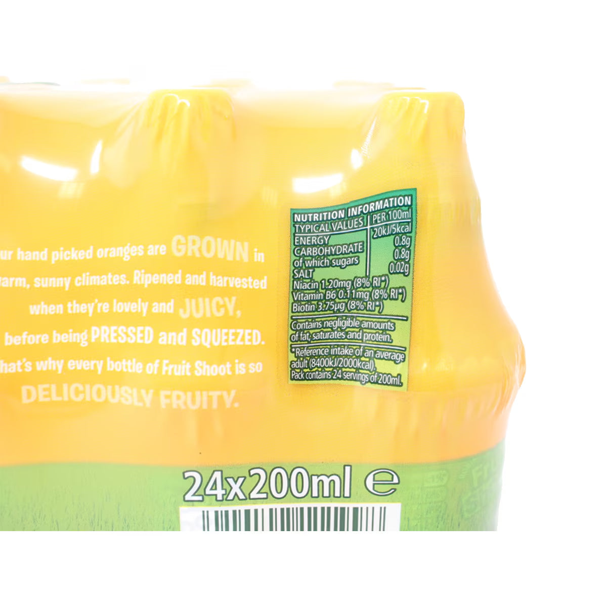 Fruit Shoot Orange, 24 X 200Ml - Nonynana