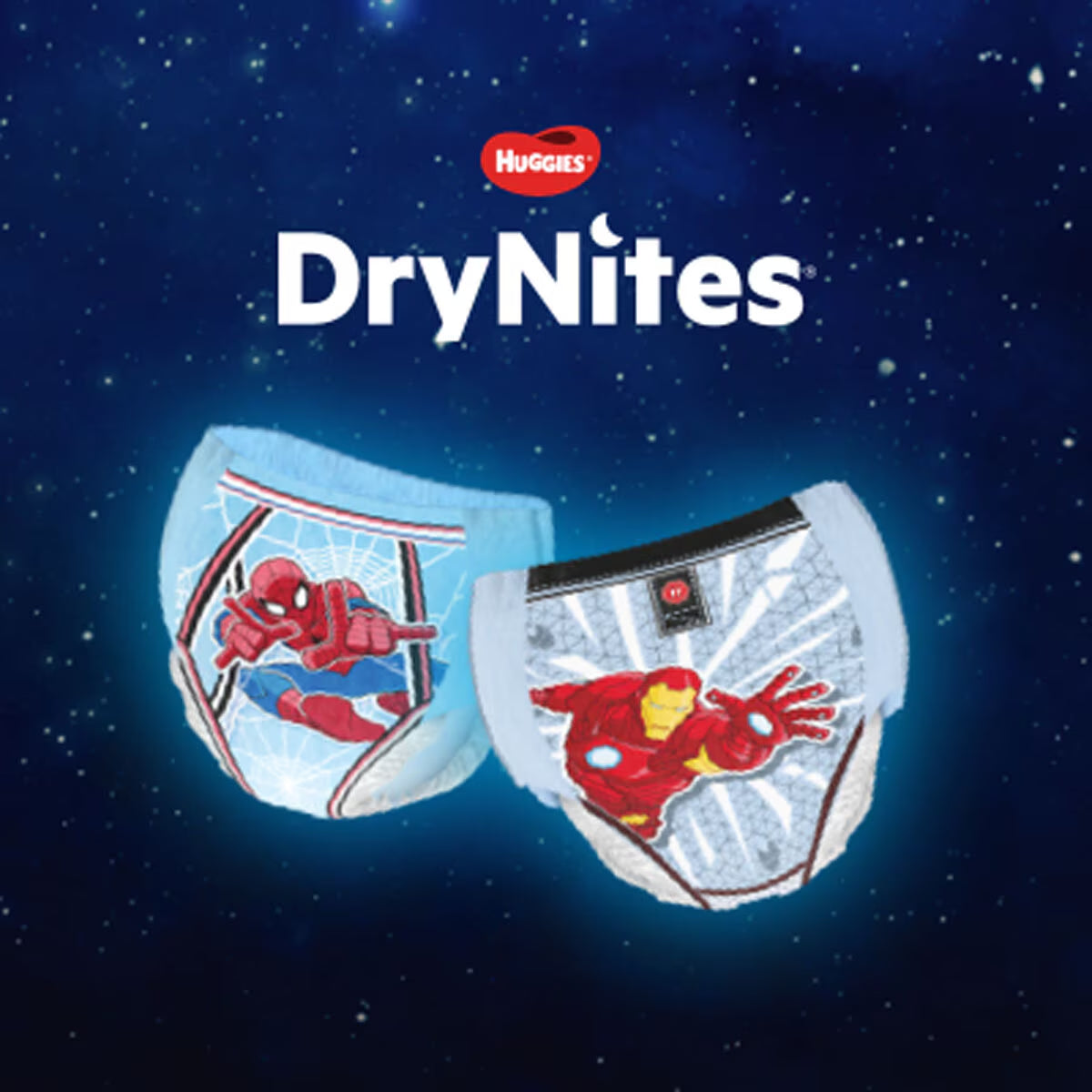 Huggies Drynites Pyjama Pants for Boys Years 4-7, 30 Pack - Nonynana