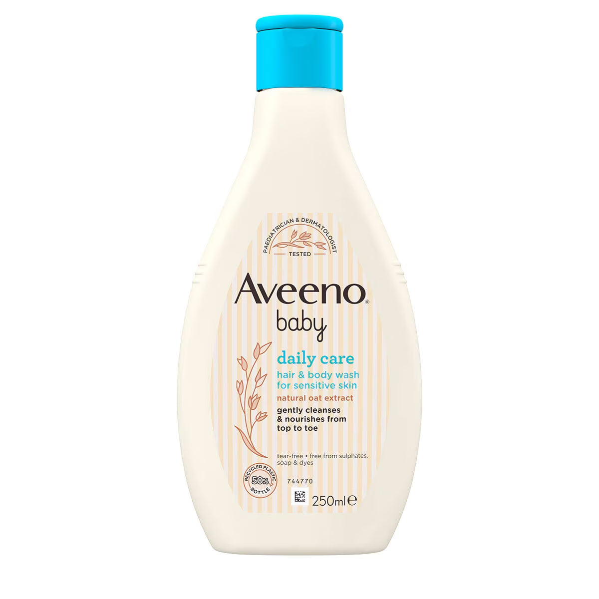 Aveeno Baby Hair & Body Wash, 3 X 400Ml - Nonynana