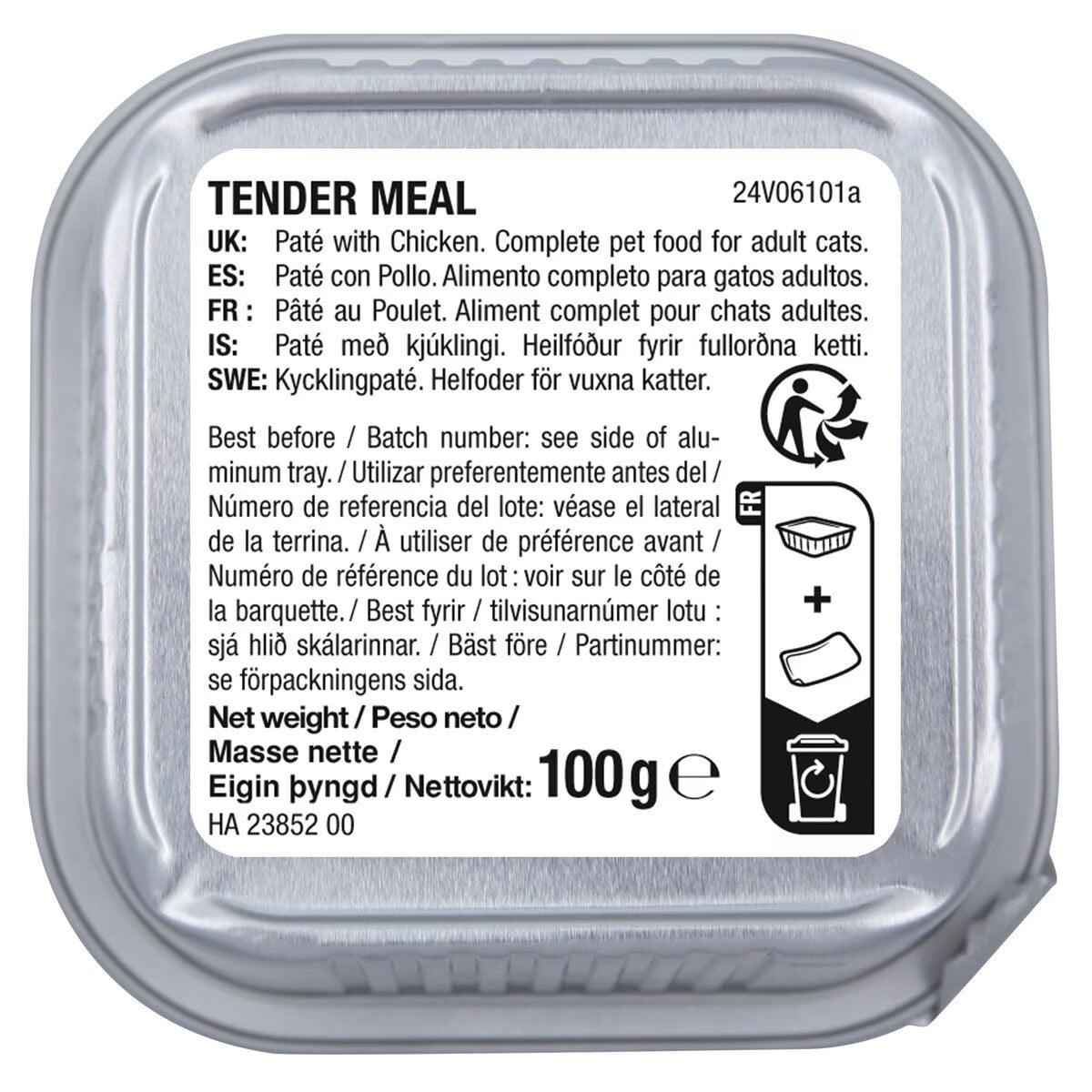 Kirkland Signature Tender Meal Variety Cat Food, 48 X 100G - Nonynana